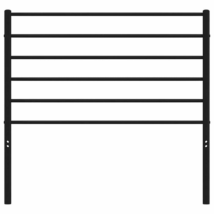 Tăblie de pat de schimb metalică, negru, 107 cm WALTI