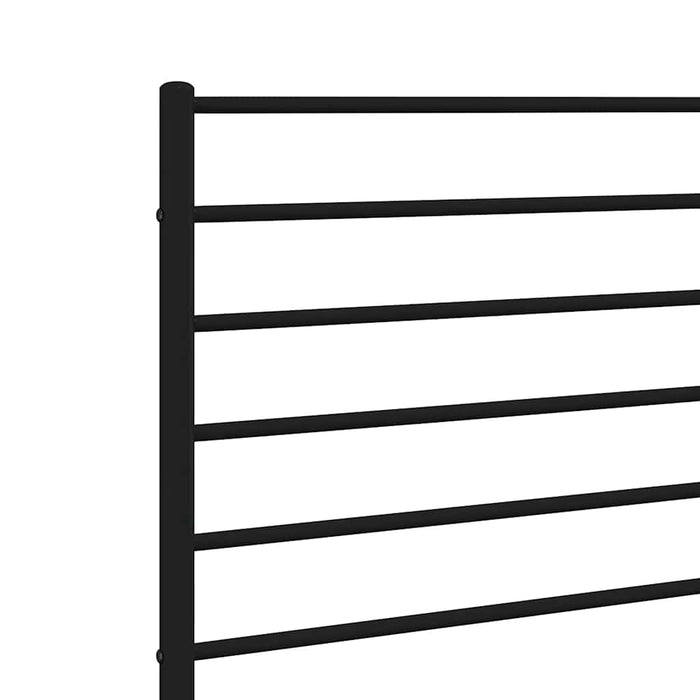 Tăblie de pat de schimb metalică, negru, 107 cm WALTI