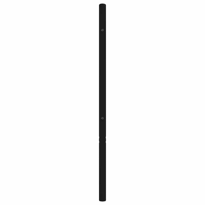 Tăblie de pat de schimb metalică, negru, 120 cm WALTI