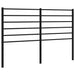 Tăblie de pat metalică, negru, 135 cm - WALTI WALTI