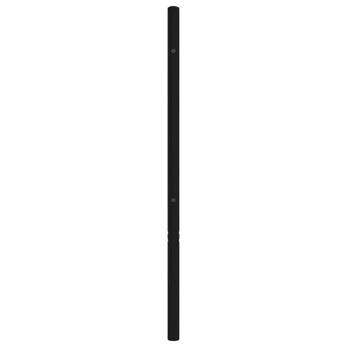 Tăblie de pat metalică, negru, 135 cm - WALTI WALTI