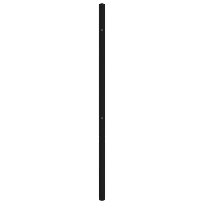 Tăblie de pat metalică, negru, 150 cm - WALTI WALTI