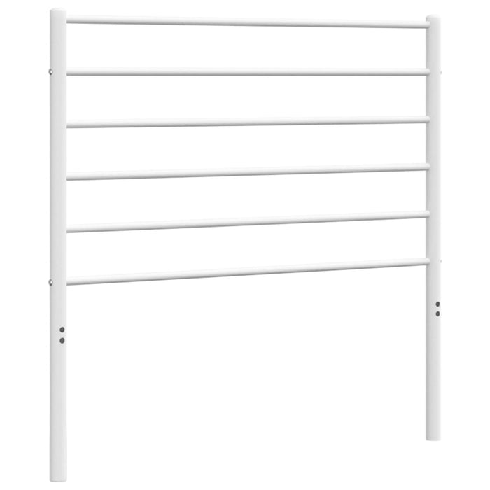 Tăblie de pat de schimb metalică, alb, 80 cm WALTI