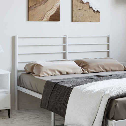 Tăblie de pat de schimb metalică, alb, 150 cm - WALTI WALTI