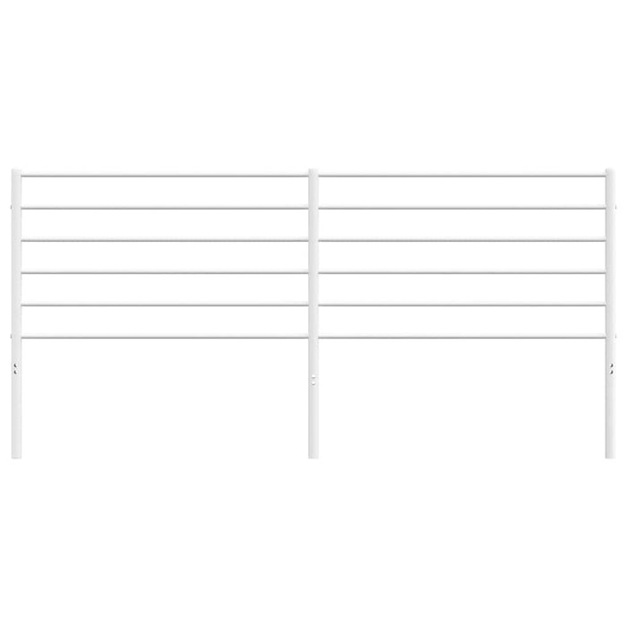 Tăblie de pat de schimb metalică, alb, 180 cm WALTI