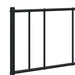 Cadru pat metalic cu tăblie de cap/picioare, negru, 135x190 cm - WALTI WALTI