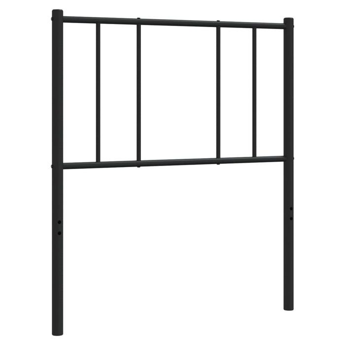 Tăblie de pat de schimb metalică, negru, 80 cm - WALTI WALTI