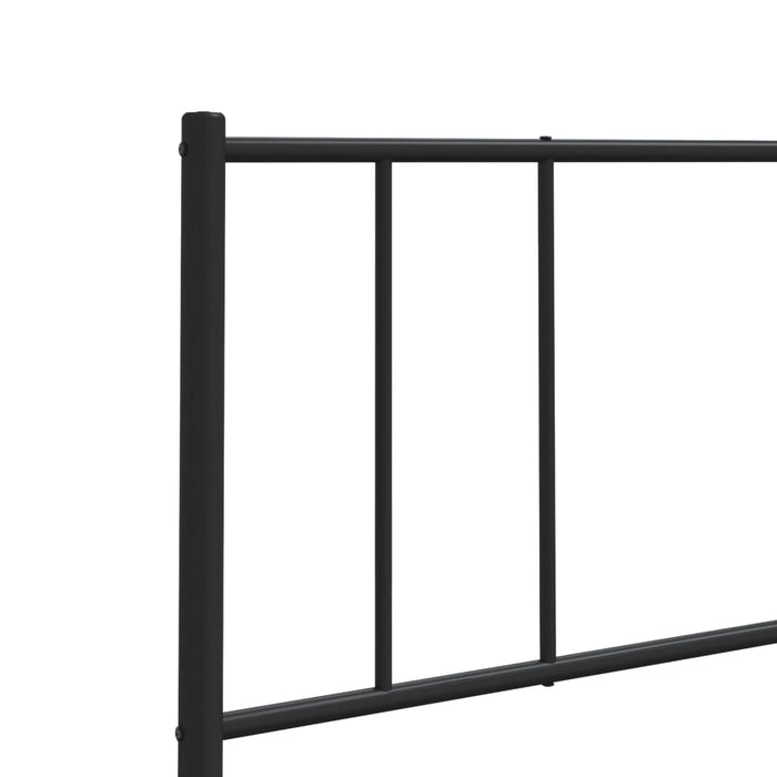 Tăblie de pat de schimb metalică, negru, 107 cm WALTI