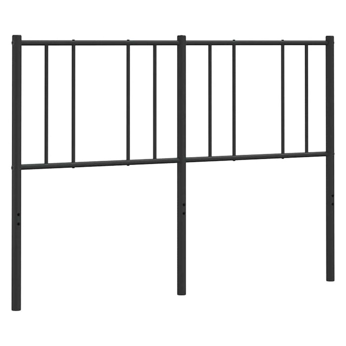 Tăblie de pat de schimb metalică, negru, 150 cm WALTI