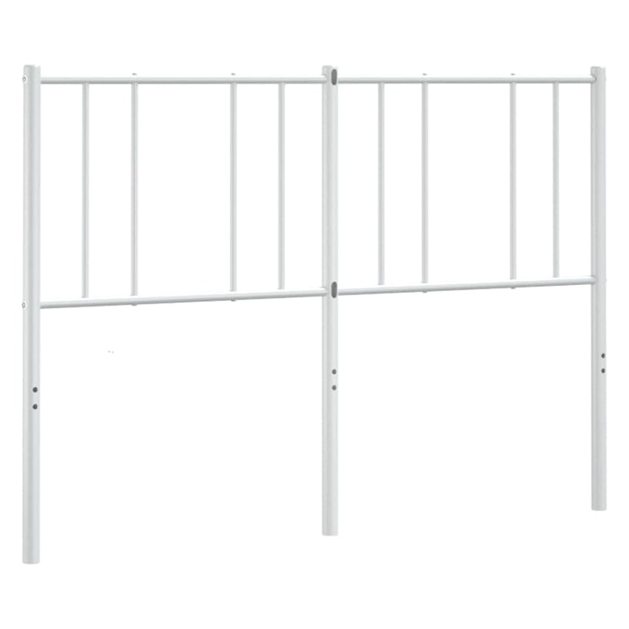 Tăblie de pat de schimb metalică, alb, 150 cm WALTI