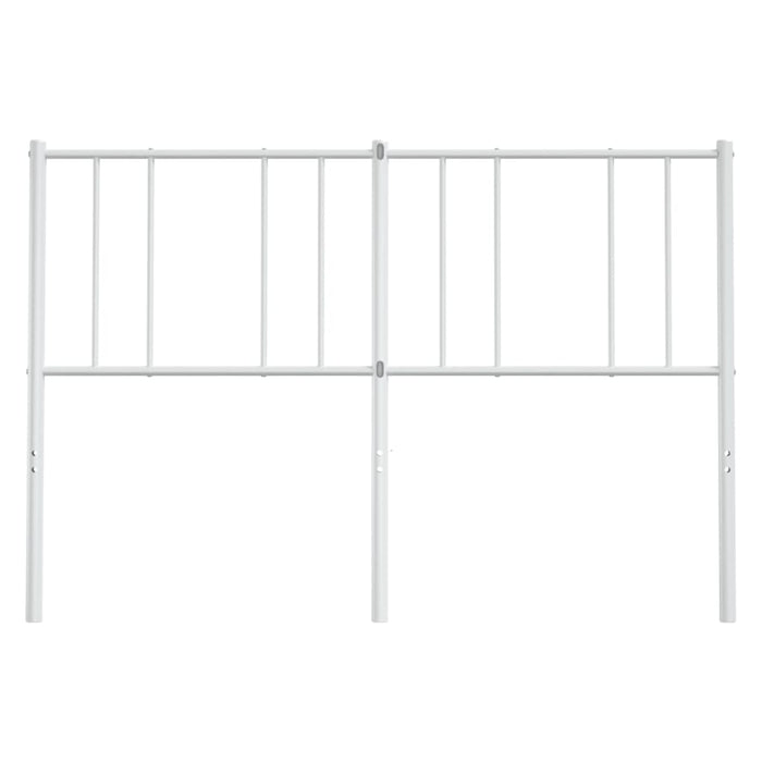 Tăblie de pat de schimb metalică, alb, 150 cm WALTI