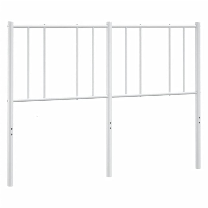 Tăblie de pat de schimb metalică, alb, 150 cm WALTI