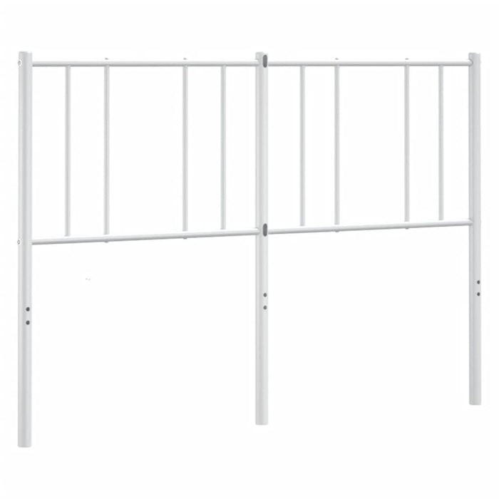 Tăblie de pat de schimb metalică, alb, 160 cm WALTI