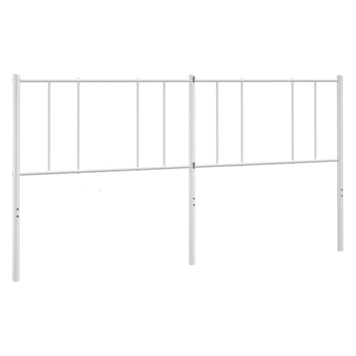 Tăblie de pat de schimb metalică, alb, 180 cm WALTI