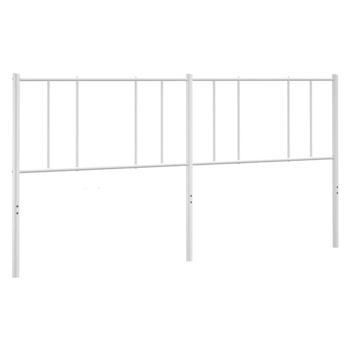 Tăblie de pat de schimb metalică, alb, 180 cm WALTI