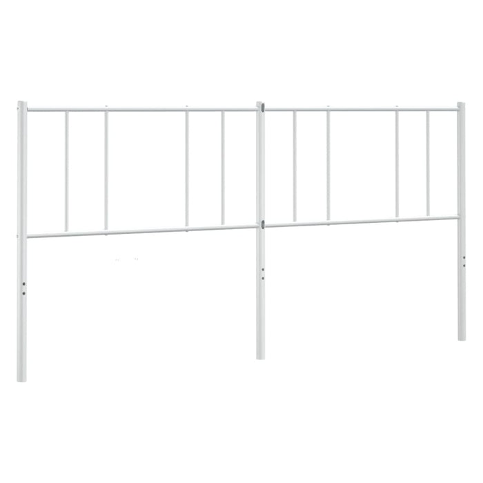 Tăblie de pat de schimb metalică, alb, 193 cm WALTI