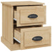 Noptiere, 2 buc., stejar sonoma, 39x39x47,5 cm, lemn prelucrat - WALTI WALTI