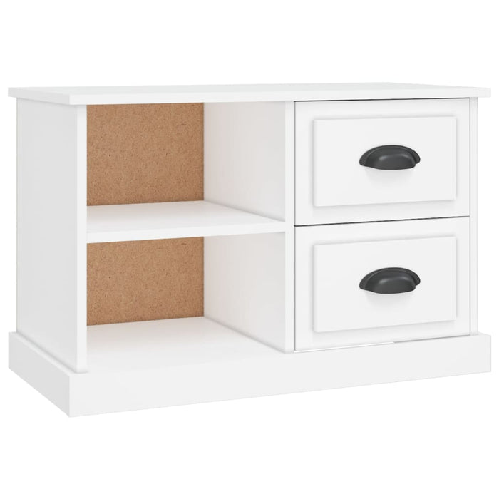 Comodă TV, alb, 73x35,5x47,5 cm, lemn prelucrat - WALTI WALTI