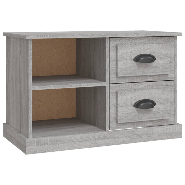 Comodă TV, gri sonoma, 73x35,5x47,5 cm, lemn prelucrat - WALTI WALTI