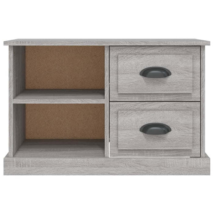 Comodă TV, gri sonoma, 73x35,5x47,5 cm, lemn prelucrat - WALTI WALTI