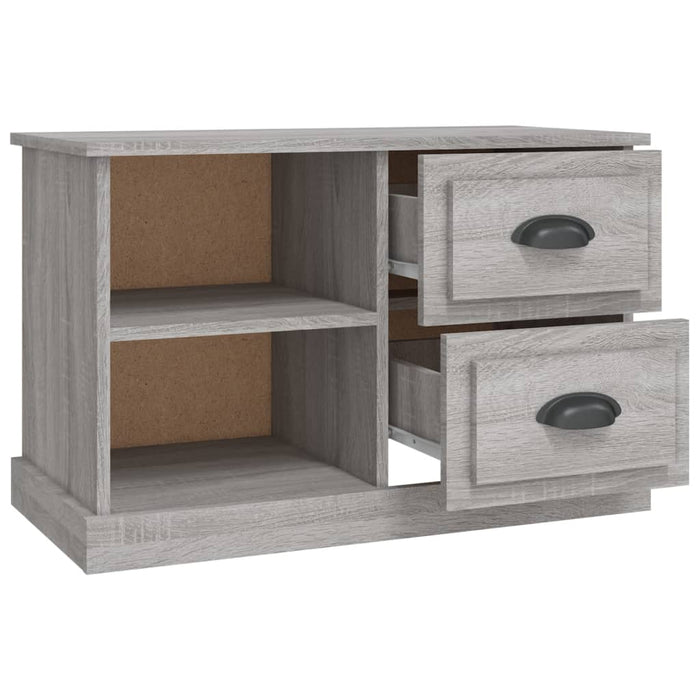 Comodă TV, gri sonoma, 73x35,5x47,5 cm, lemn prelucrat - WALTI WALTI
