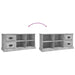 Comodă TV, gri beton, 102x35,5x47,5 cm, lemn prelucrat - WALTI WALTI