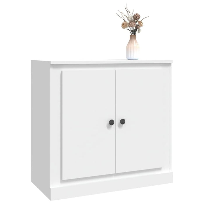 Servantă, alb, 70x35,5x67,5 cm, lemn prelucrat - WALTI WALTI