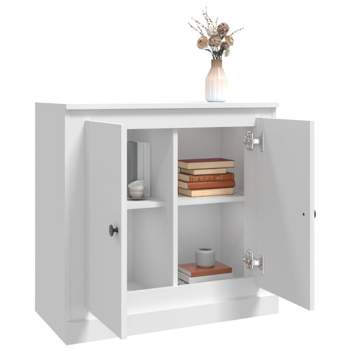 Servantă, alb, 70x35,5x67,5 cm, lemn prelucrat - WALTI WALTI