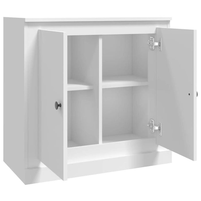 Servantă, alb, 70x35,5x67,5 cm, lemn prelucrat - WALTI WALTI
