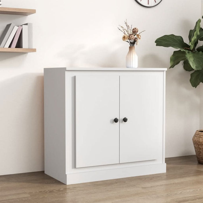 Servantă, alb, 70x35,5x67,5 cm, lemn prelucrat - WALTI WALTI