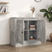 Servantă, gri beton, 70x35,5x67,5 cm, lemn prelucrat - WALTI WALTI
