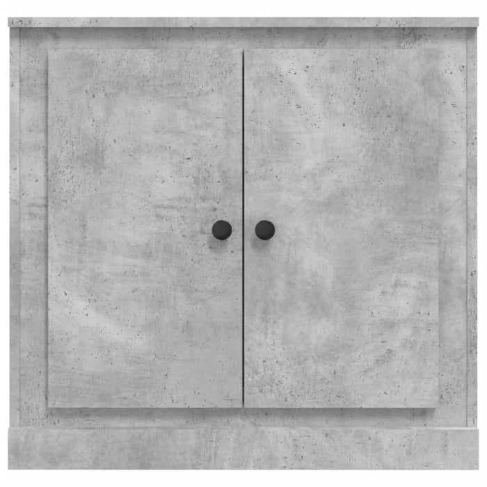 Servantă, gri beton, 70x35,5x67,5 cm, lemn prelucrat - WALTI WALTI