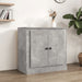 Servantă, gri beton, 70x35,5x67,5 cm, lemn prelucrat - WALTI WALTI