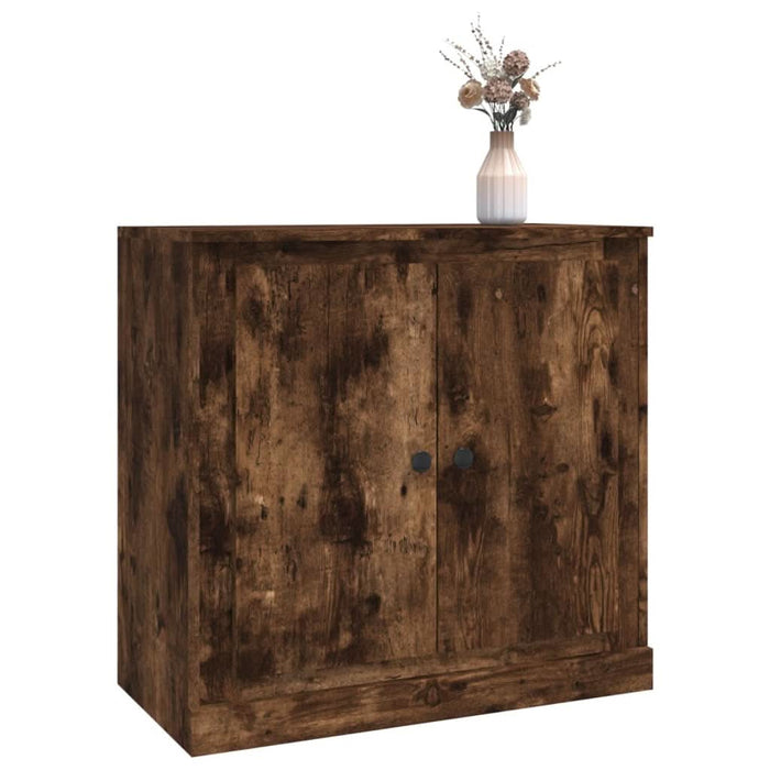 Servantă, stejar afumat, 70x35,5x67,5 cm, lemn prelucrat - WALTI WALTI