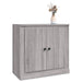 Servantă, gri sonoma, 70x35,5x67,5 cm, lemn prelucrat - WALTI WALTI