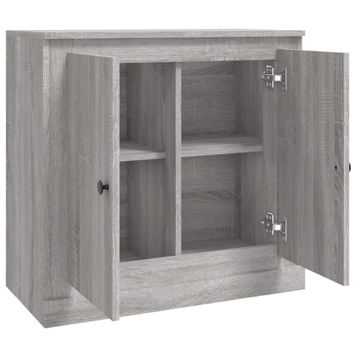 Servantă, gri sonoma, 70x35,5x67,5 cm, lemn prelucrat - WALTI WALTI