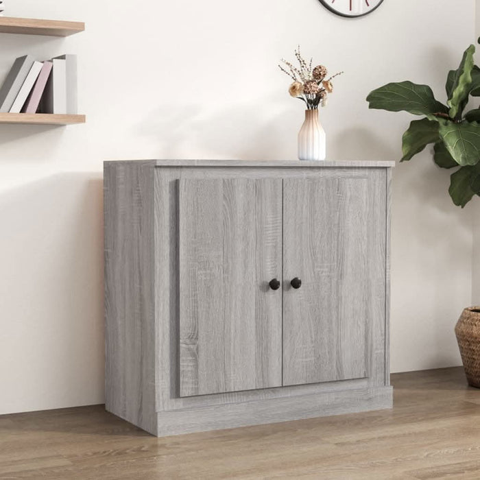 Servantă, gri sonoma, 70x35,5x67,5 cm, lemn prelucrat - WALTI WALTI