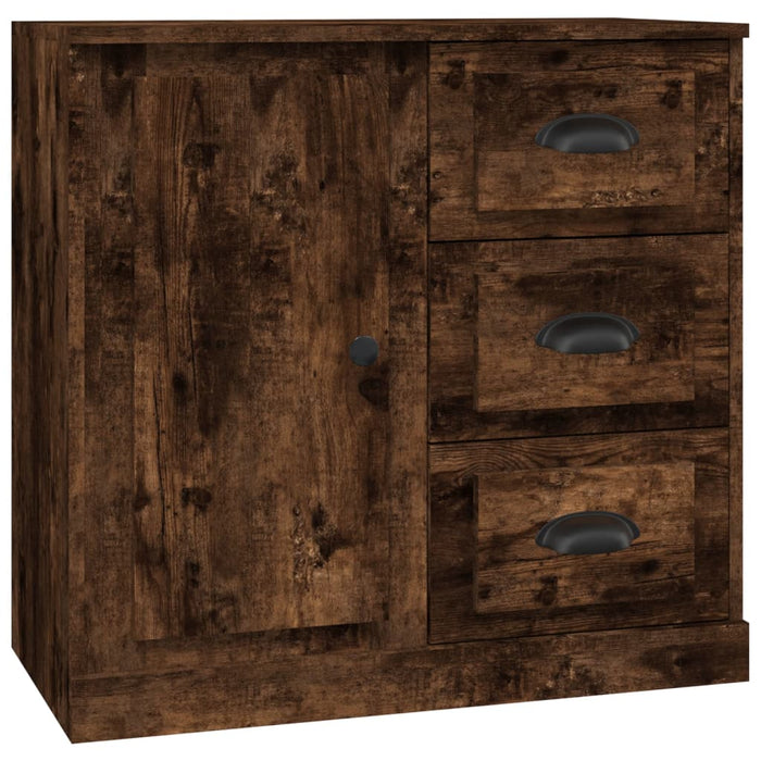 Servantă, stejar afumat, 70x35,5x67,5 cm, lemn prelucrat WALTI