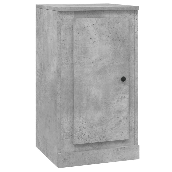 Servantă, gri beton, 37,5x35,5x67,5 cm, lemn prelucrat - WALTI WALTI