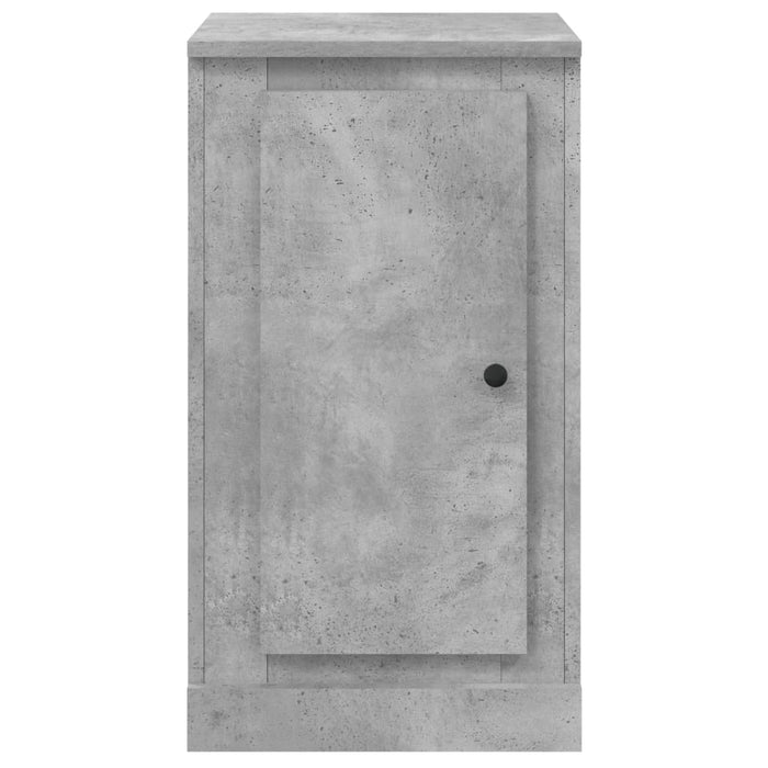 Servantă, gri beton, 37,5x35,5x67,5 cm, lemn prelucrat - WALTI WALTI