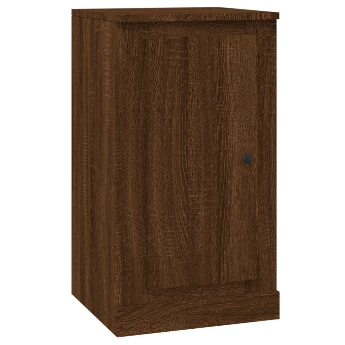 Servante, 2 buc. stejar maro, 37,5x35,5x67,5 cm, lemn prelucrat - WALTI WALTI