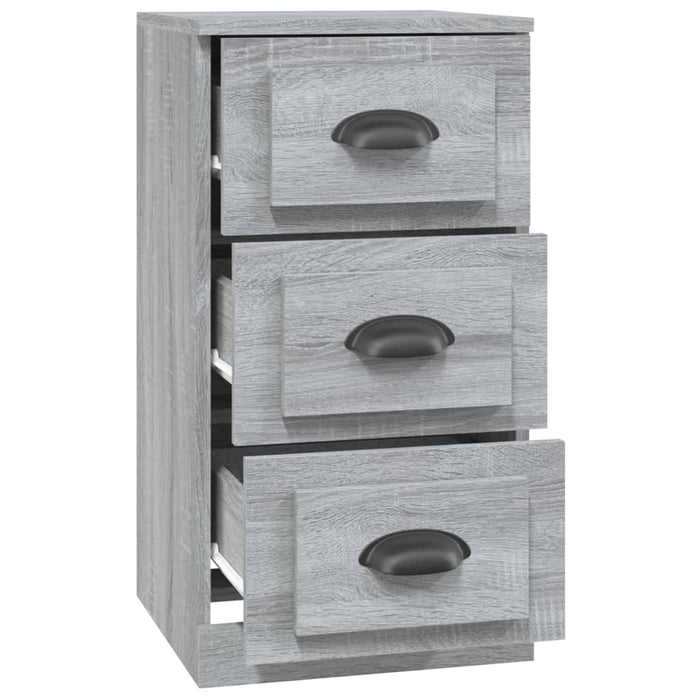 Servantă, gri sonoma, 36x35,5x67,5 cm, lemn prelucrat WALTI
