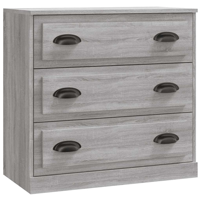 Servantă, gri sonoma, 70x35,5x67,5 cm, lemn prelucrat WALTI