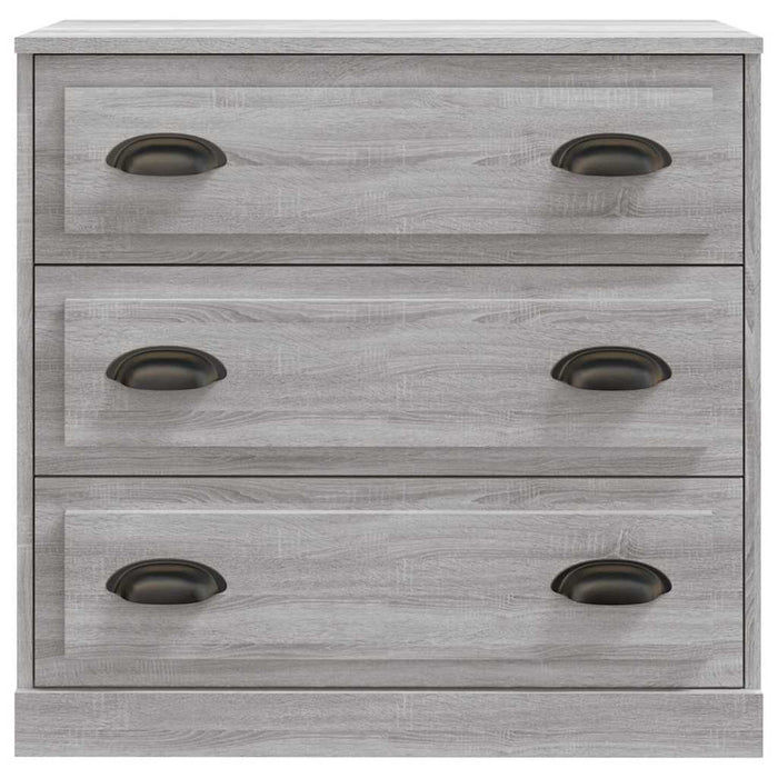 Servantă, gri sonoma, 70x35,5x67,5 cm, lemn prelucrat WALTI