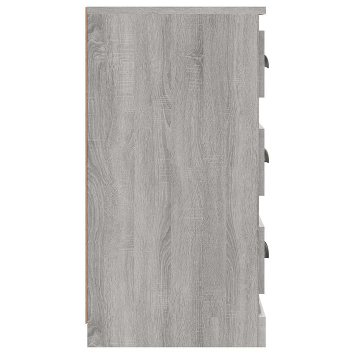 Servantă, gri sonoma, 70x35,5x67,5 cm, lemn prelucrat WALTI
