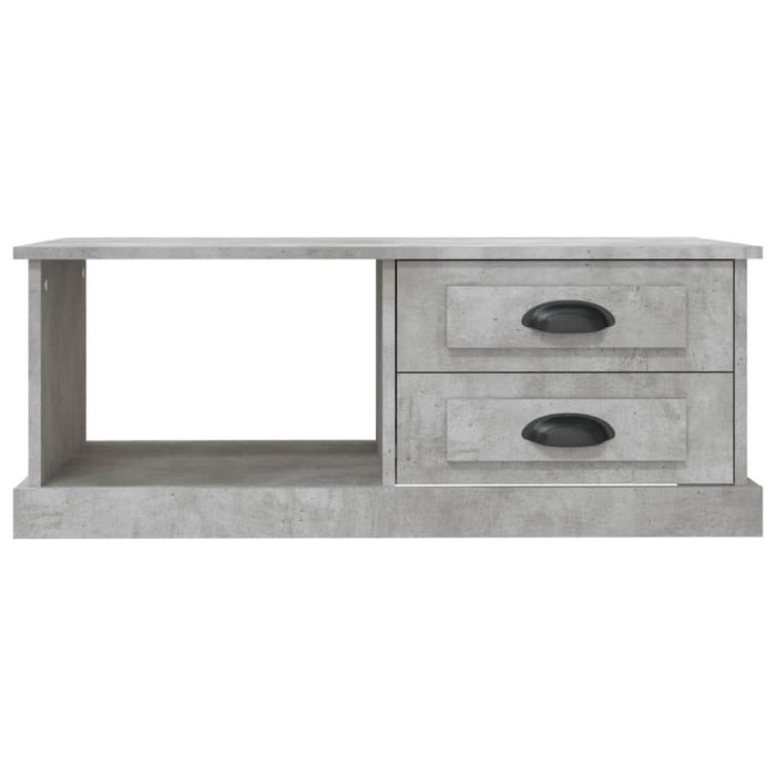 Măsuță de cafea, gri beton, 90x50x35 cm, lemn compozit - WALTI WALTI