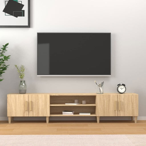 Comodă TV, stejar sonoma, 180x31,5x40 cm, lemn prelucrat - WALTI WALTI