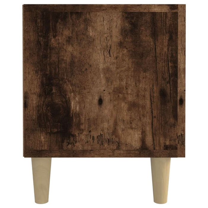 Comodă TV, stejar fumuriu, 180x31,5x40 cm, lemn prelucrat - WALTI WALTI