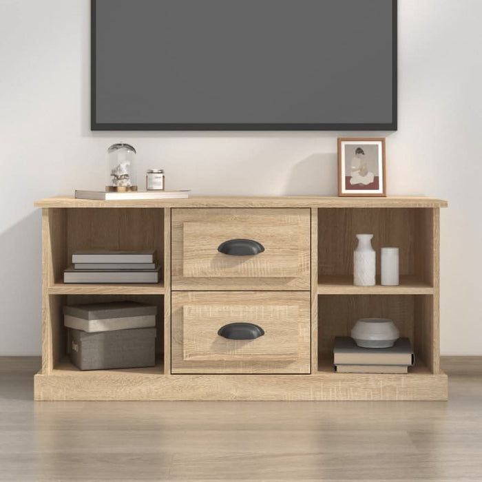 Comodă TV, stejar sonoma, 99,5x35,5x48 cm, lemn prelucrat - WALTI WALTI