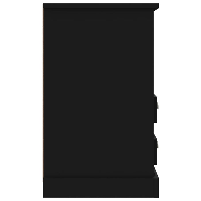 Noptiere, 2 buc., negru, 43x36x60 cm - WALTI WALTI